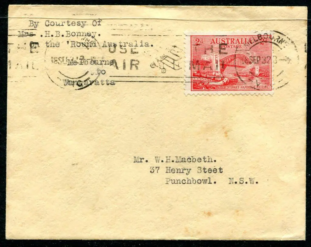 1932 (15th Aug) Melbourne to Wangaratta ... Image 1++