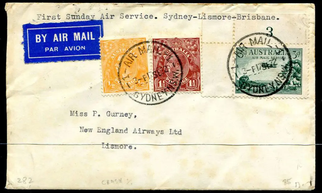 1932 (18th Sept) Sydney to Lismore New England ... Image 1++