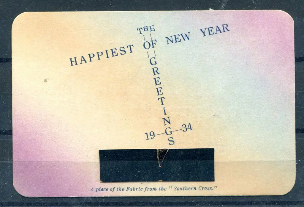 1934 (Jan) "The Happiest of New Year Greetings ... Image 1++