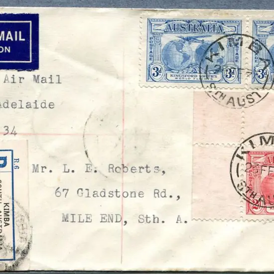 1934 (23rd Feb) Kimba to Adelaide intermediate ...