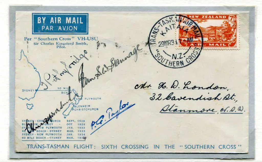 1934 (29th Mar) ditto but this cover has the "OOT ... Image 1++
