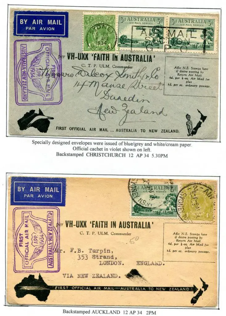 1934 (14th April) ditto but x 4 "Faith in ... Image 1++