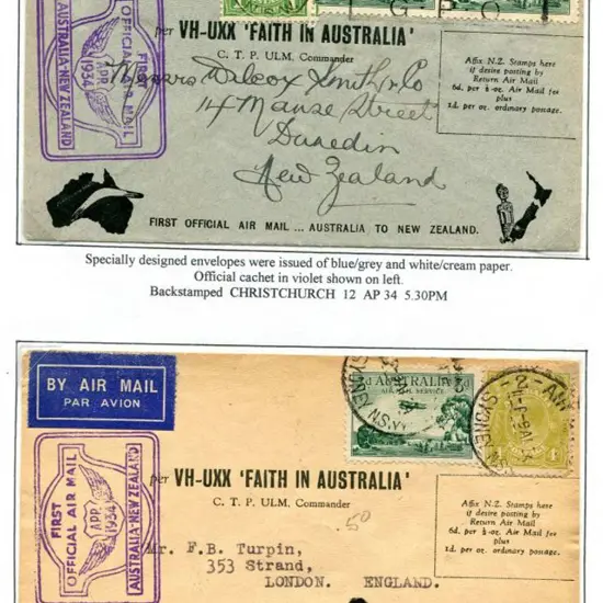 1934 (14th April) ditto but x 4 "Faith in ...