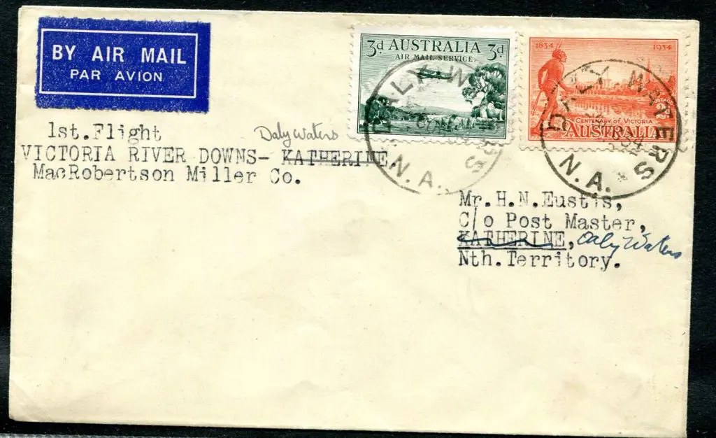 1934 (3rd Oct) Victoria River Downs to Daly Waters ... Image 1++