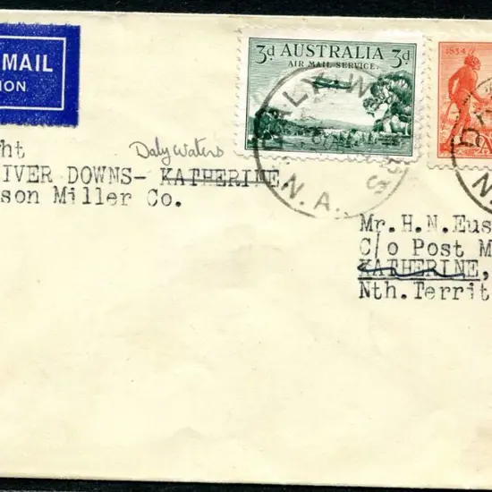 1934 (3rd Oct) Victoria River Downs to Daly Waters ...