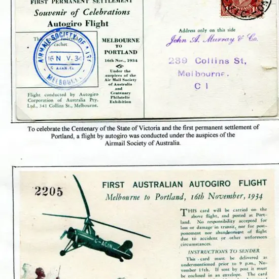 1934 (16th Nov) ditto. Small tear at right ...