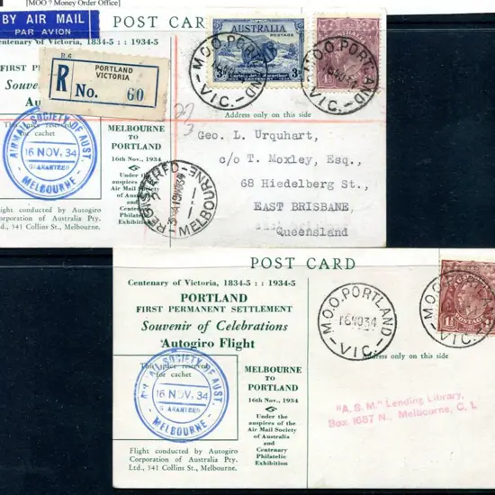 1934 (16th Nov) ditto but in addition to a ...