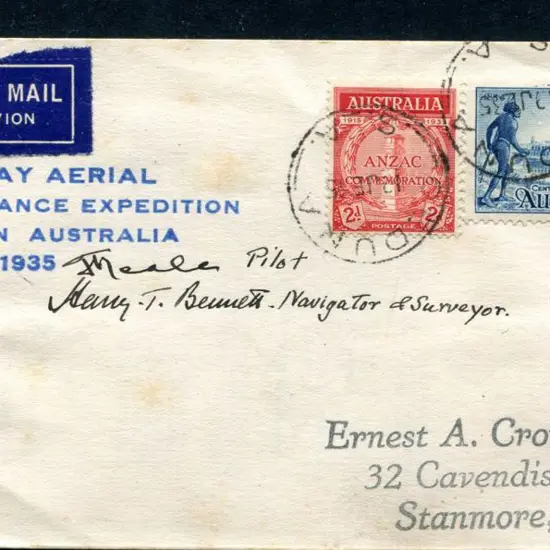 1935 (18th July) Ceduna to Adelaide stage of the ...