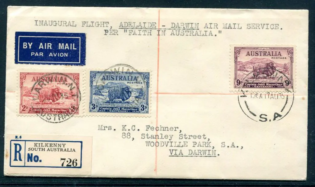 1935 (19th Aug) ditto with set of Macarthur having ... Image 1++