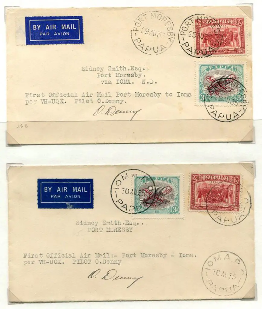 1935 (30th Aug) Port Moresby to Ioma & return ... Image 1++