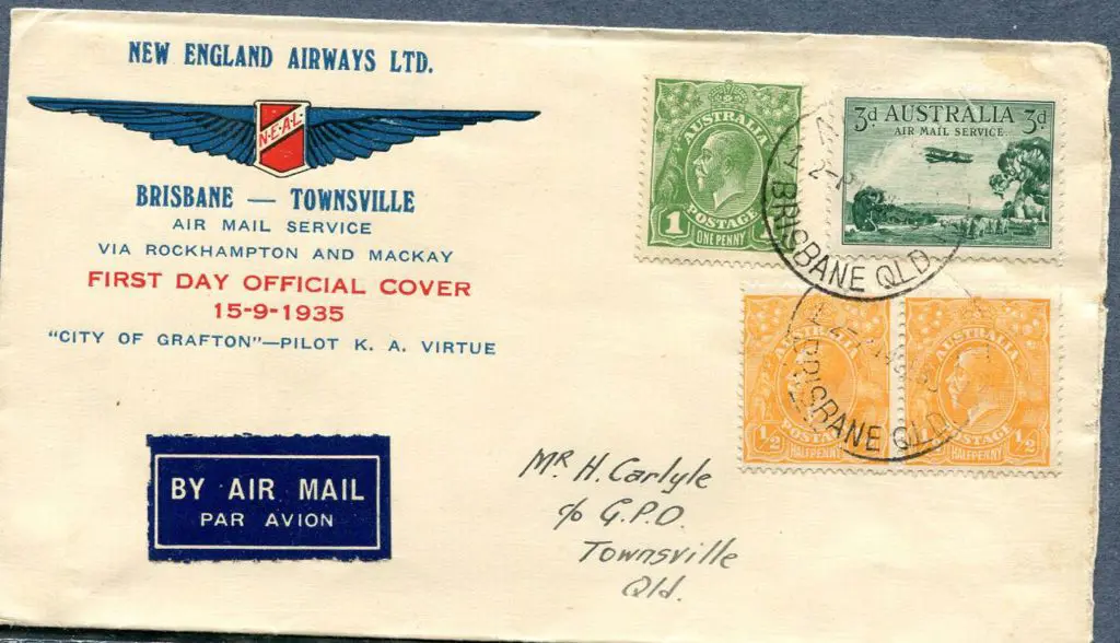 1935 (15th Sept) Brisbane to Townsville on New ... Image 1++