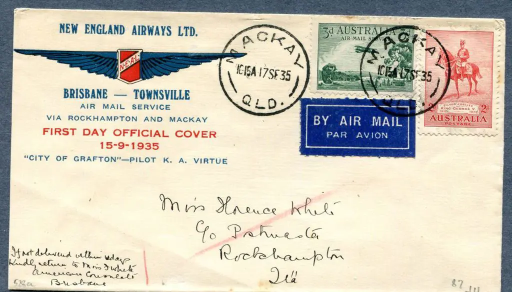1935 (15th Sept) Mackay to Rockhampton on New ... Image 1++