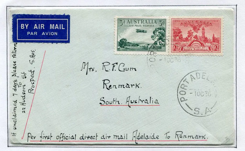 1936 (10th Oct) Adelaide to Renmark by Adelaide ... Image 1++
