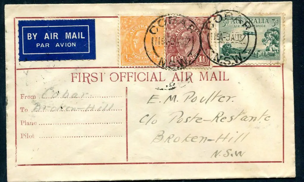 1937 (9th Aug) Cobar to Broken Hill intermediate ... Image 1++