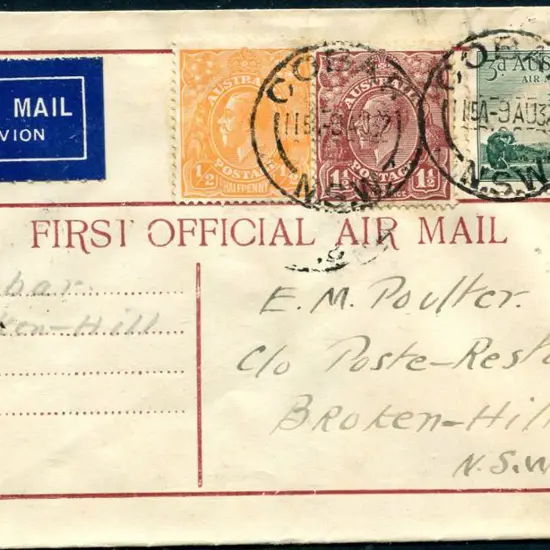 1937 (9th Aug) Cobar to Broken Hill intermediate ...