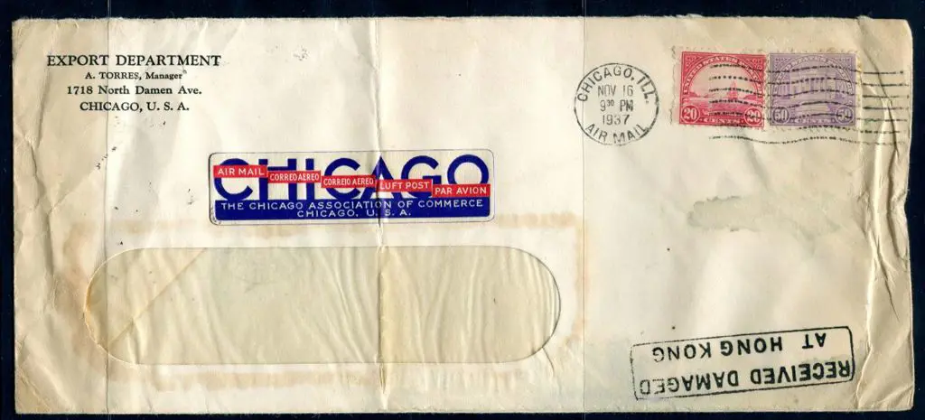 1937 (16th Nov) Export Department, Chicago, USA ... Image 1++