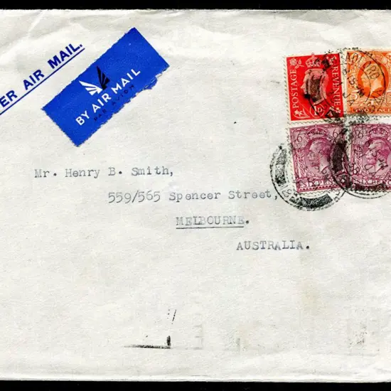 1938 (21st Jan) Great Britain Fred Pattison & Co, ...