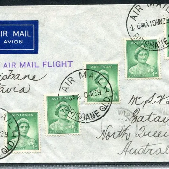 1939 (11th May) Brisbane to Cairns for service to ...