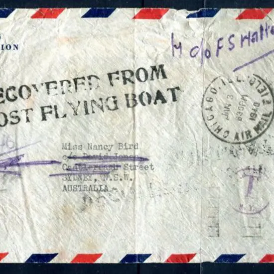 1940 (22nd Jan) KNILM Dutch East Indies to ...