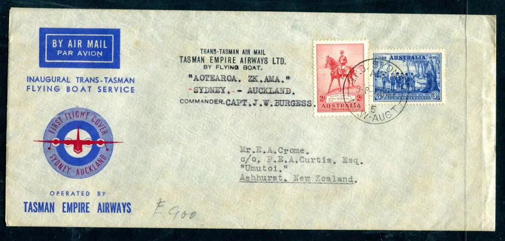 1940 (30th April) ditto with "Aotearoa" illust ... Image 1++