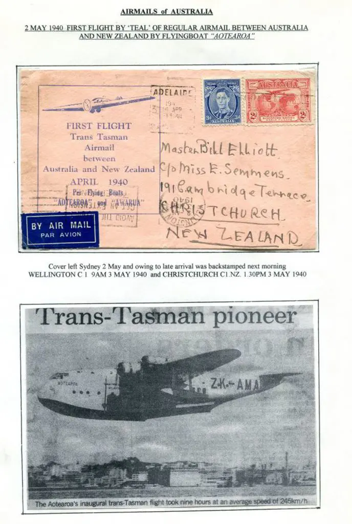1940 (30th April) ditto with Adelaide slogan tying ... Image 1++