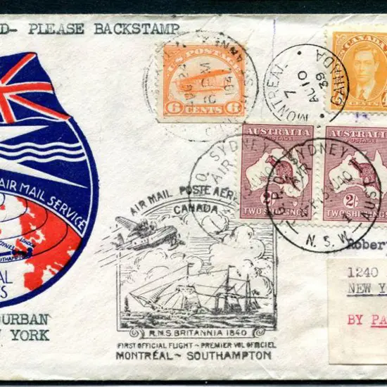 1940 (7th Aug) Round the World censored ...