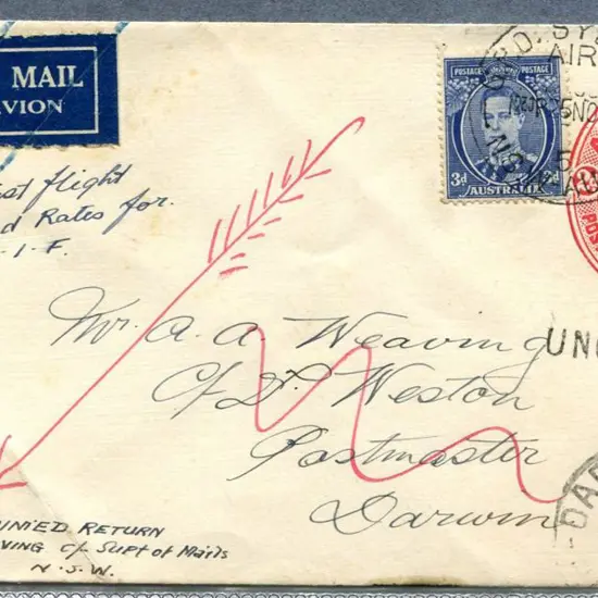 1940 (25th Nov) 2d red KGVI embossed PSE uprated ...