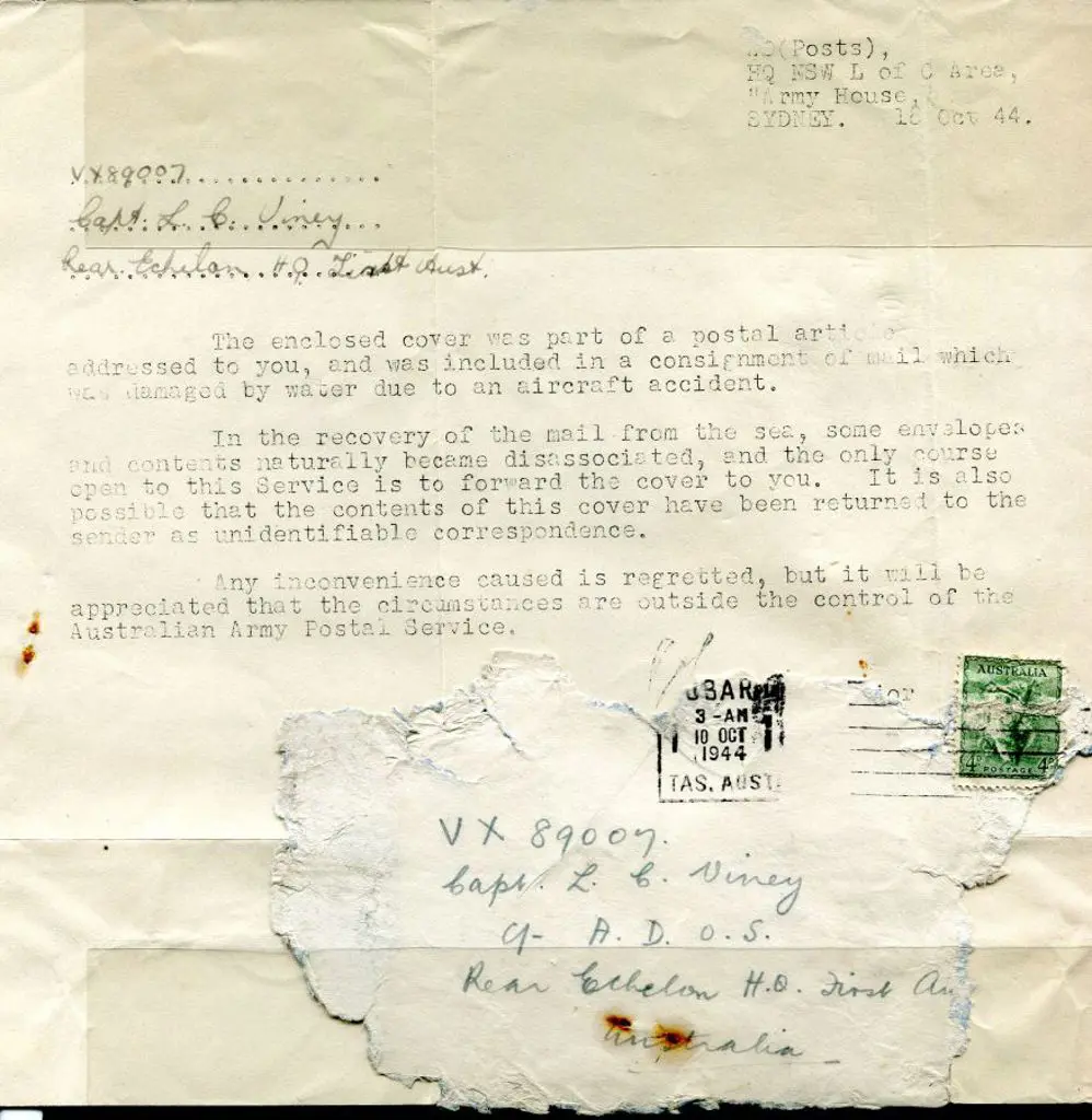 1944 (11th Oct) ditto but the condition poorer ... Image 1++
