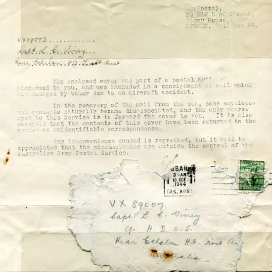 1944 (11th Oct) ditto but the condition poorer ...