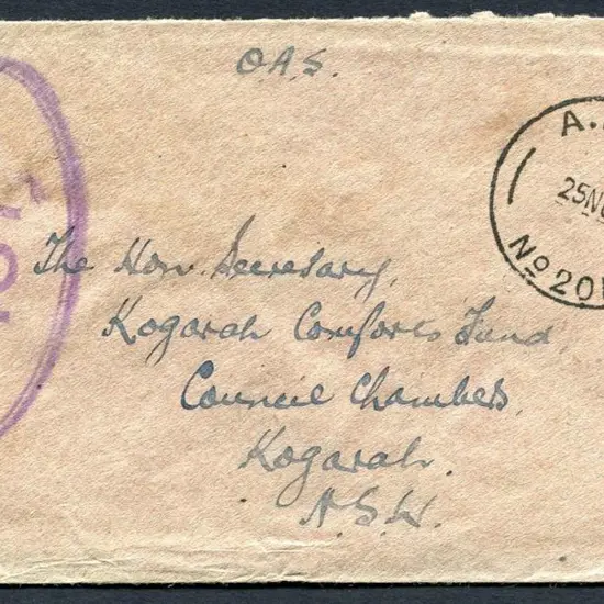 1944 (26th Nov) Madang area crash cover salvaged ...