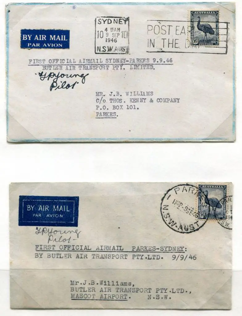 1946 (9th Sept) Sydney to Parkes & return by ... Image 1++