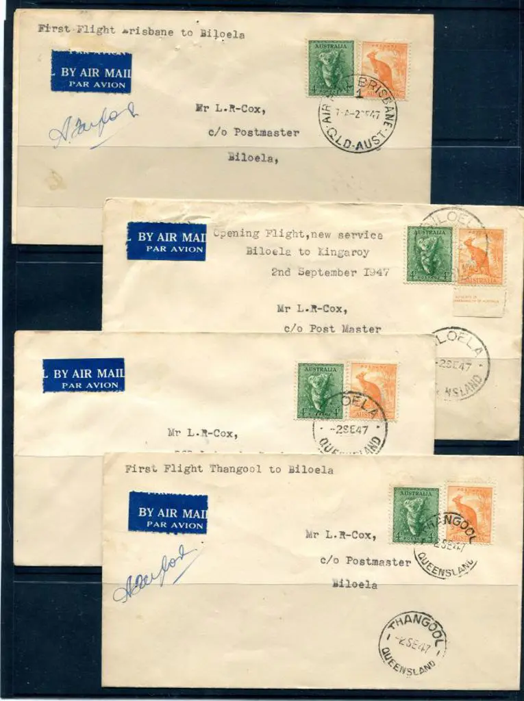 1947 (2nd Sept) Brisbane to Biloela & return, ... Image 1++