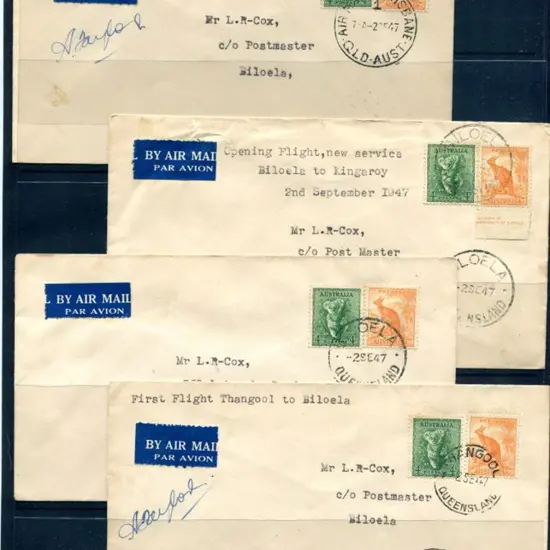 1947 (2nd Sept) Brisbane to Biloela & return, ...