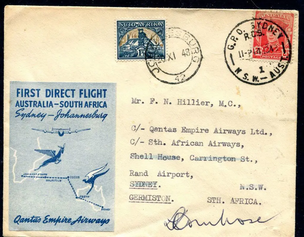 1948 (14th Nov) ditto. AAMC 1193/94 Cat. $200 Image 1++