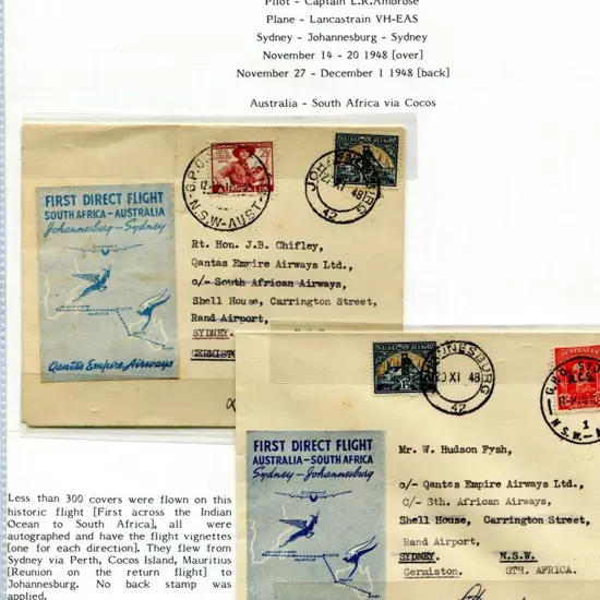 1948 (14th Nov) ditto but 2 examples but without ...