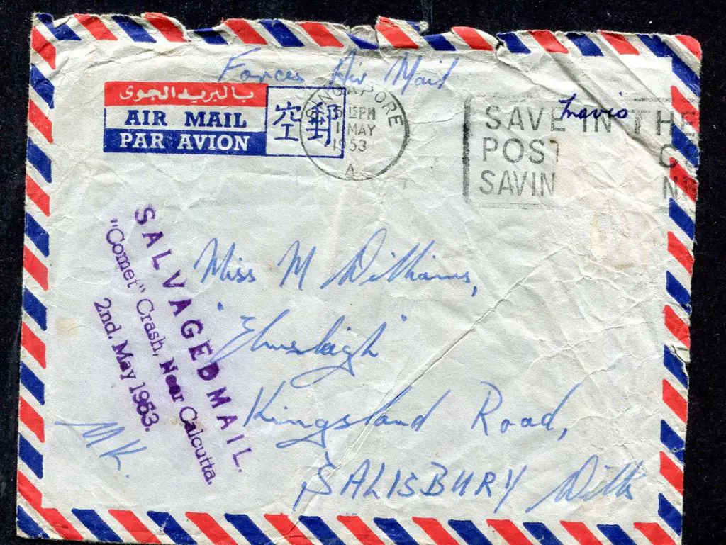 1953 (2nd May) Crash of BOAC Comet. First jet ... Image 1++