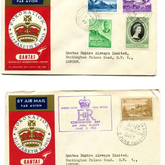 1953 (2nd June) ditto with full set of 24 ...