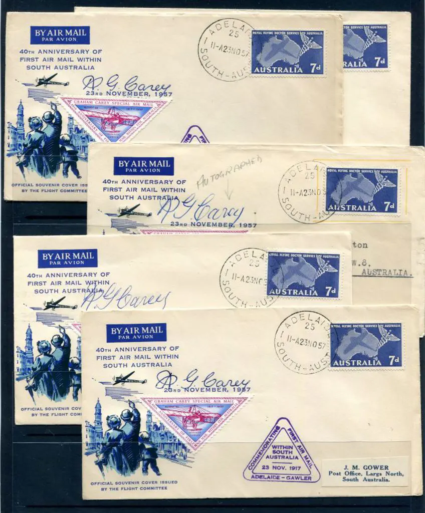 1957 (23rd Nov) ditto & also x 5 all with ... Image 1++