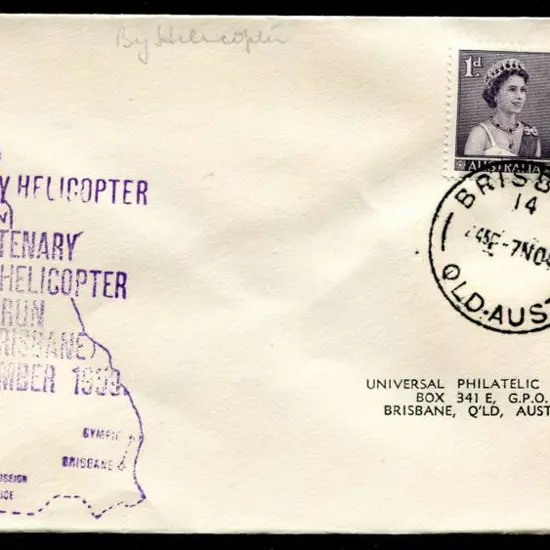 1959 (5th Nov) Gympie to Brisbane "Carried by ...
