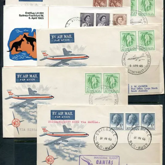 1965 (Mar/Apr) Brisbane to Hong Kong, Sydney to ...