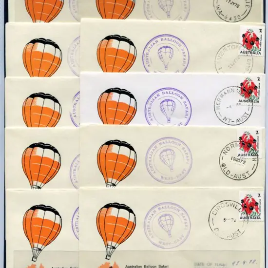 1972 (17th July-17th Sept) Trans Australia ...