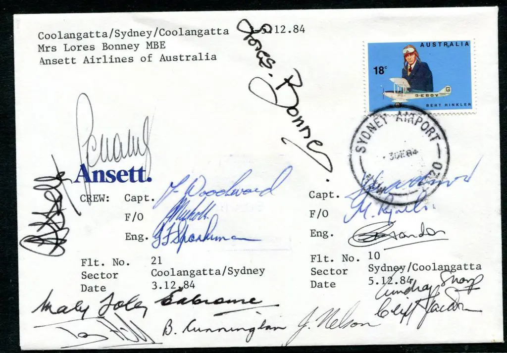 1984 (3rd Dec) Coolangatta to Sydney and return ... Image 1++