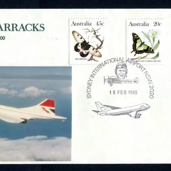 1985 (15th Feb) Sydney to London by Concorde. ...