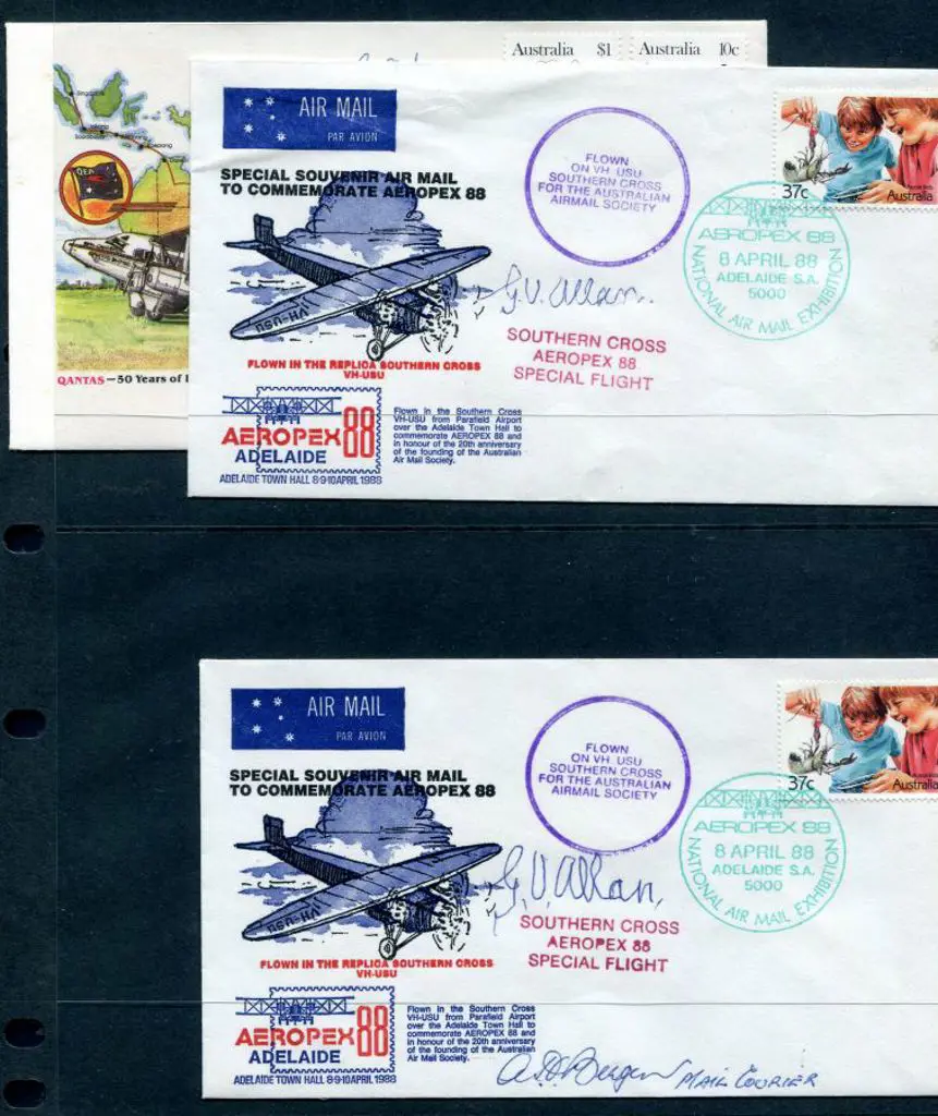 1988 (8th Apr) Aeropex 88 replica "Southern Cross" ... Image 1++