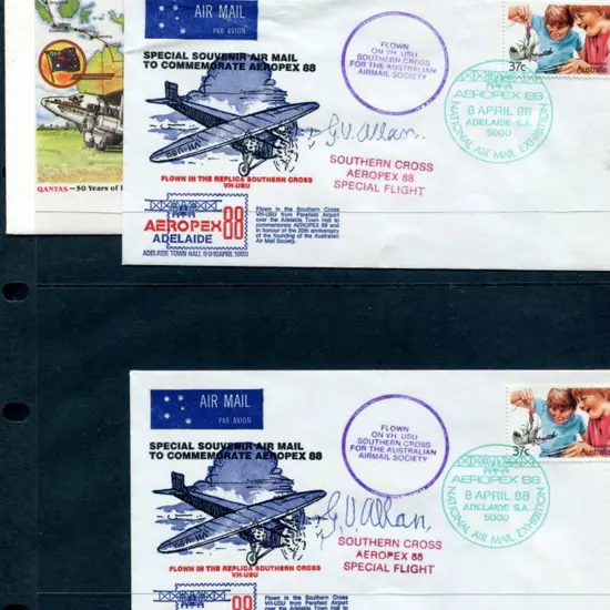 1988 (8th Apr) Aeropex 88 replica "Southern Cross" ...