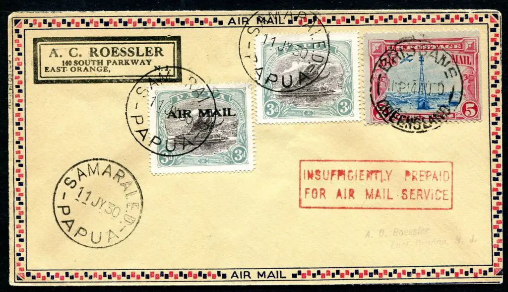 1930 (11th July) ditto but 3d Lakatois x 2 with ... Image 1++