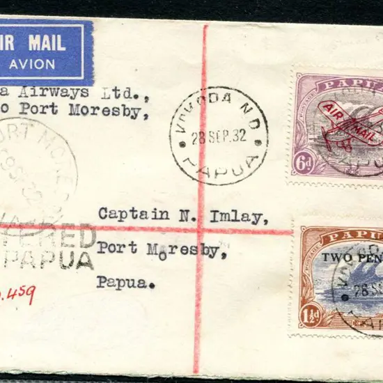 1932 (28th Sept) Kokoda to Port Moresby by Guinea ...