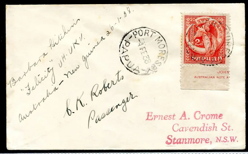 1938 (20th Jan) Sydney-to Port Moresby via Cape ... Image 1++