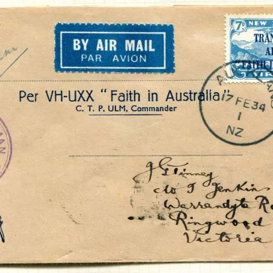 Fiji 1933 (18th Mar) Lautoka to Suva Fiji Airways ...