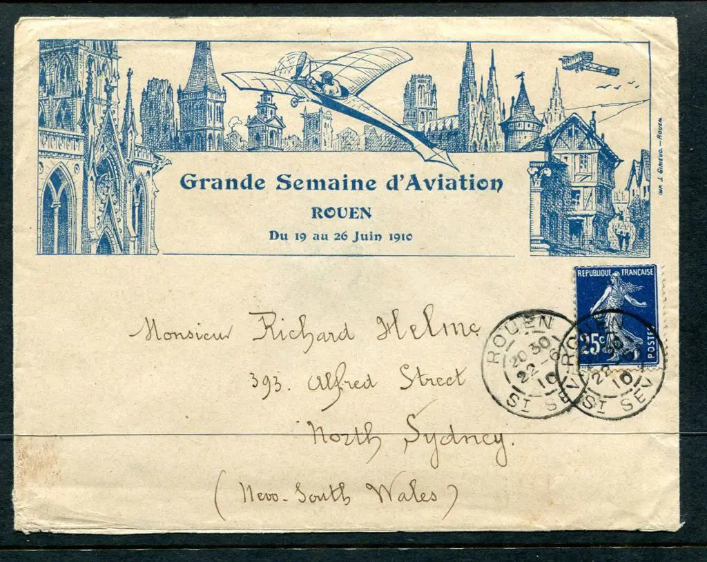 France 1910 (22nd June) Illustrated cover hand ... Image 1++